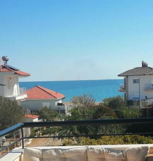 Prime Luxury Villa Beach Front Неа-Врасна Екстер'єр фото
